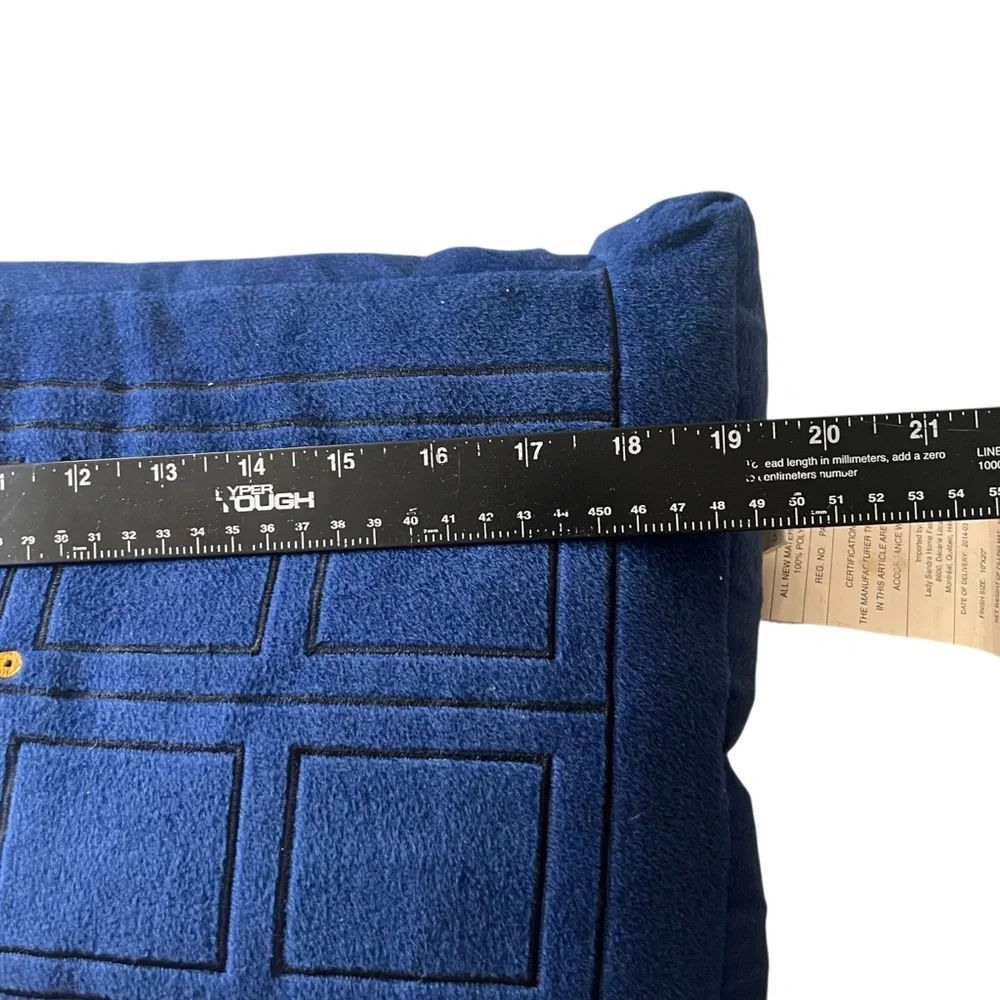 Doctor Who TARDIS plush pillow Sci-Fi Show Pillow 12 X‎ 20